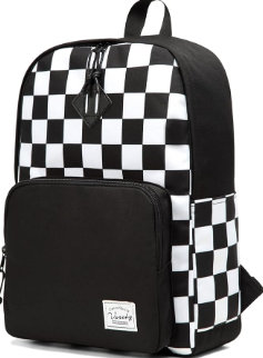 Chess-themed backpack to be fashionable