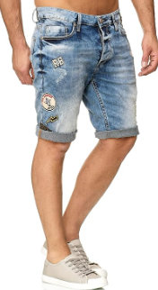 Shorts justos para homens