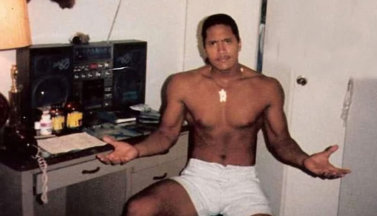 "The Rock" é um ator mesomórfico desde jovem