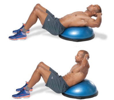 bosu ball for abs