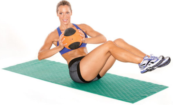 medicine ball to do abs exercises