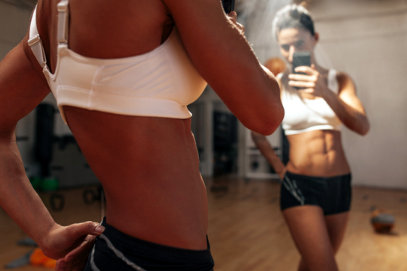 fotos del progreso en el gimnasio