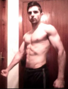 foto volumen muscular 65 kg